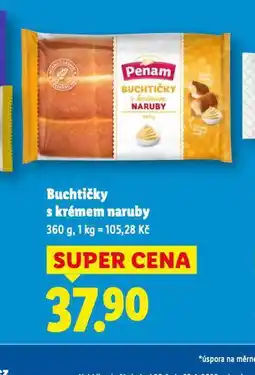 Lidl Buchtičky s krémem na ruby nabídka