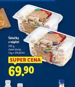 Lidl Šátečky s náplní nabídka