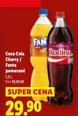 Lidl Coca cola cherry nabídka