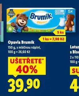 Lidl Opavia brumík nabídka
