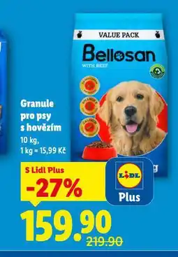 Lidl Bellosan granule pro psy nabídka