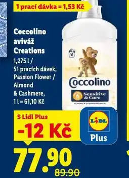 Lidl Coccolino aviváž nabídka