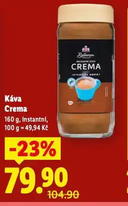 Lidl Káva crema nabídka