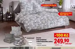 Lidl Ložní povlečení z mikrovláknitého saténu nabídka