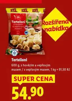 Lidl Tortelloni nabídka