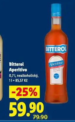 Lidl Bitterol aperitivo nabídka