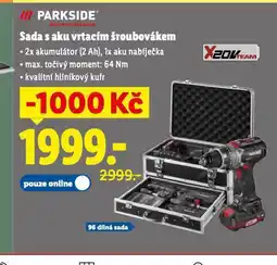 Lidl Sada s aku vrtacím šroubovákem nabídka