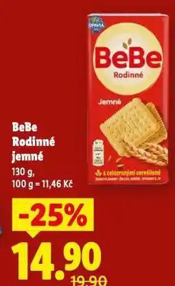 Lidl Bebe rodinné jemné nabídka
