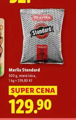 Lidl Káva marila nabídka