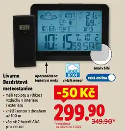Lidl Bezdrátová meteostanice nabídka