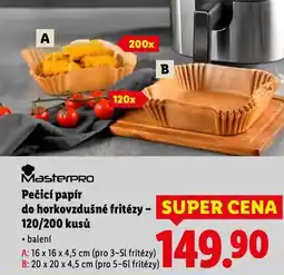 Lidl Pečicí papír do horkovzdušné fritézy nabídka