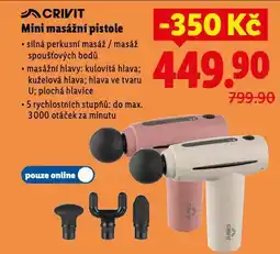 Lidl Mini masážní pistole nabídka