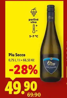 Lidl Piu secco nabídka