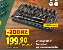 Lidl Sada nářadí pro jemnou mechaniku nabídka