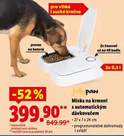 Lidl Miska na krmení s automatickým dávkovačem nabídka