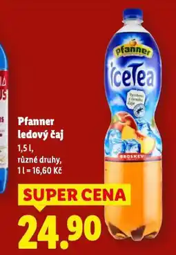 Lidl Pfanner ledový čaj nabídka