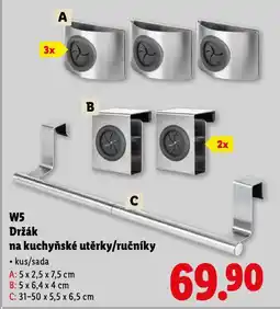 Lidl Držák na ručníky nabídka