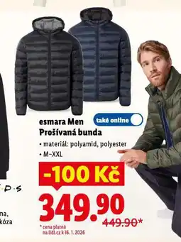 Lidl Prošívaná bunda nabídka
