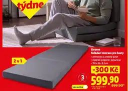 Lidl Skládací matrace nabídka