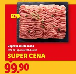 Lidl Vepřové mleté maso nabídka