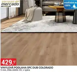 Baumax Vinylová podlaha spc dub colorado nabídka
