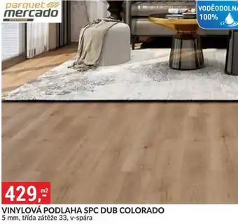 Vinylová podlaha spc dub colorado