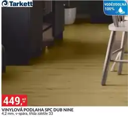 Baumax Vinylová podlaha spc dub nine nabídka
