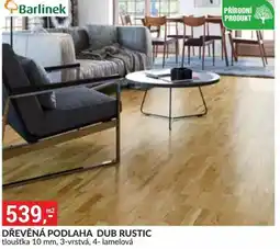 Baumax Dřevěná podlaha dub rustic nabídka