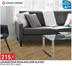Baumax Laminátová podlaha dub zlatar nabídka