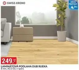 Baumax Laminátová podlaha dub rijeka nabídka