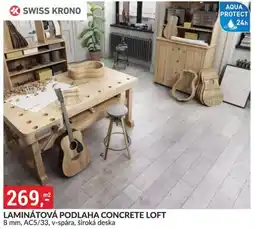 Baumax Laminátová podlaha concrete loft nabídka