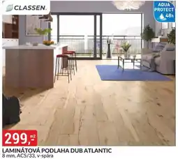 Baumax Laminátová podlaha dub atlantic nabídka