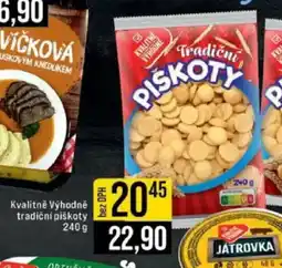 Jip Kvalitně Výhodně tradični piškoty nabídka