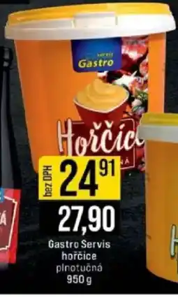 Jip Gastro Servis hořčice plnotučná nabídka