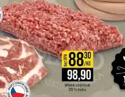 Jip Mleté vepřové 20% tuku nabídka