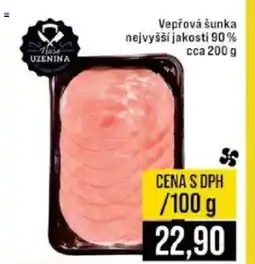 Jip Vepřová šunka nejvyšší jakosti 90% nabídka