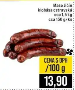 Jip Maso Jičín klobása ostravská nabídka