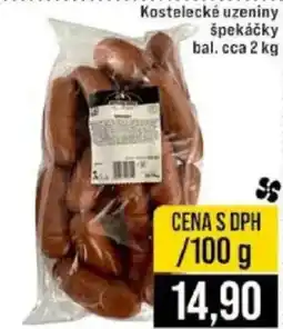 Jip Kostelecké uzeniny špekáčky nabídka