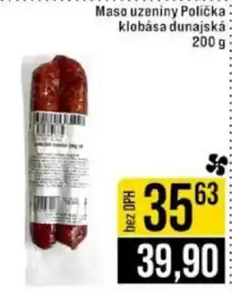 Jip Maso uzeniny Polička klobása dunajská nabídka