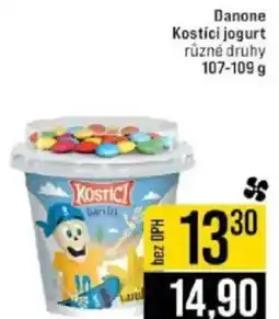 Jip Danone Kostíci jogurt různé druhy nabídka
