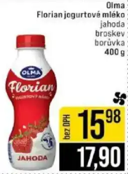 Jip Olma Florian jogurtové mléko jahoda broskev borůvka nabídka