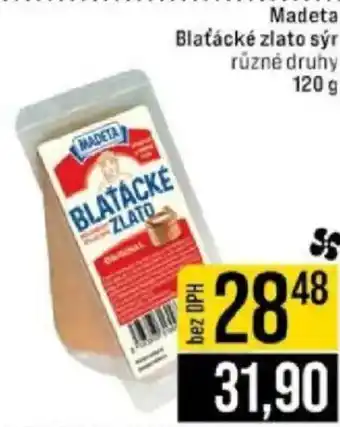 Jip Madeta Blaťácké zlato sýr nabídka