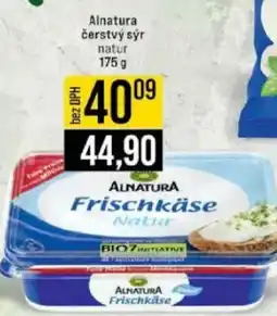 Jip Alnatura čerstvý sýr natur nabídka
