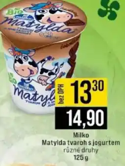 Jip Milko Matylda tvaroh s jogurtem nabídka