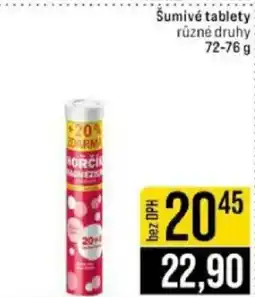 Jip Šumivé tablety nabídka