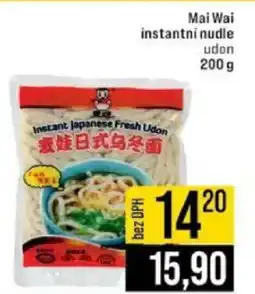 Jip Mai Wai instantni nudle udon nabídka