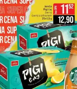 Jip Jemča Pigi čaj černý černý s citronem nabídka