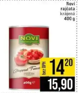 Jip Novi rajčata krájená nabídka