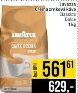 Jip Lavazza Crema zrnková káva Classico Dolce nabídka