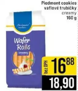 Jip Piedmont cookies vaflové trubičky creamy nabídka